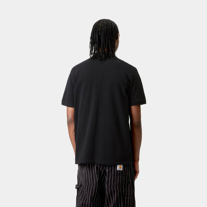 Chase Pique Polo | Black
