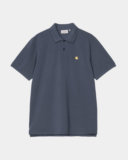 Chase Pique Polo | Dusky Blue