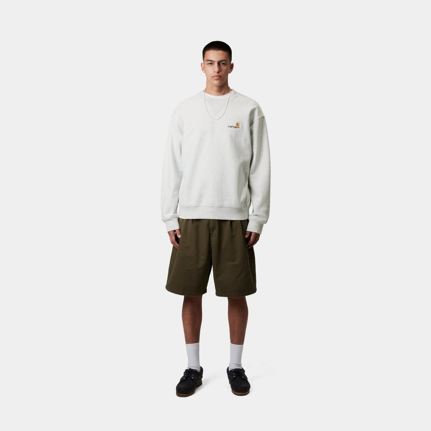 American Script Sweatshirt | Ash Heather