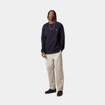 Chase Long Sleeve T-Shirt | Dark Navy