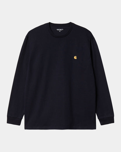 Chase Long Sleeve T-Shirt | Dark Navy