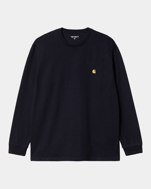 Chase Long Sleeve T-Shirt | Dark Navy