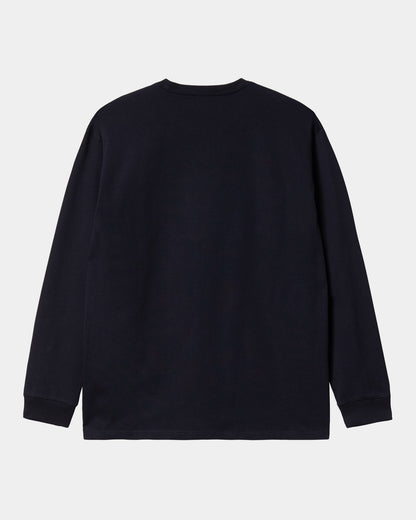 Chase Long Sleeve T-Shirt | Dark Navy
