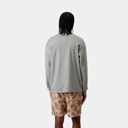 Chase Long Sleeve T-Shirt | Grey Heather