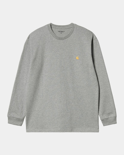 Chase Long Sleeve T-Shirt | Grey Heather