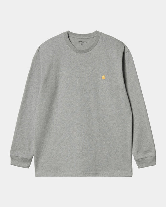 Chase Long Sleeve T-Shirt | Grey Heather