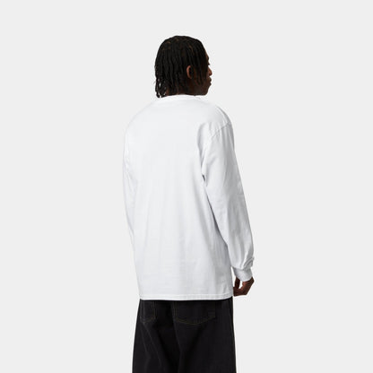 Chase Long Sleeve T-Shirt | White
