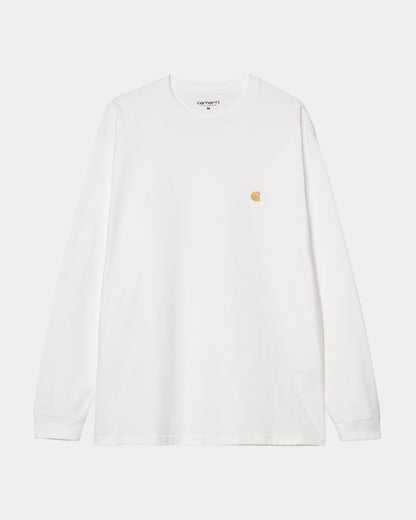 Chase Long Sleeve T-Shirt | White