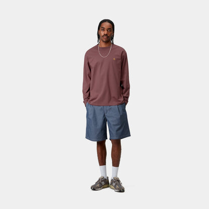 Chase Long Sleeve T-Shirt | Dusky Pink