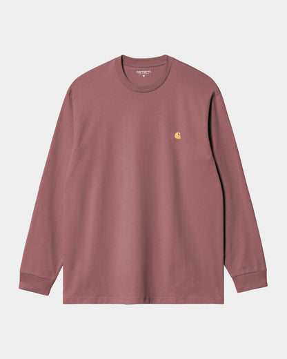 Chase Long Sleeve T-Shirt | Dusky Pink