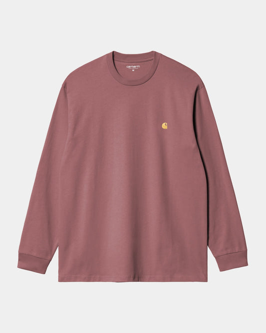 Chase Long Sleeve T-Shirt | Dusky Pink