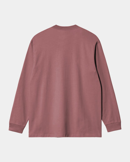 Chase Long Sleeve T-Shirt | Dusky Pink