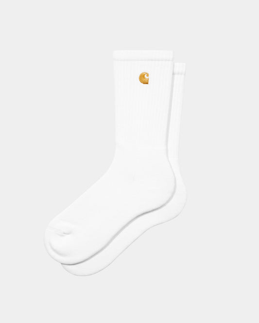 Chase Socks | White
