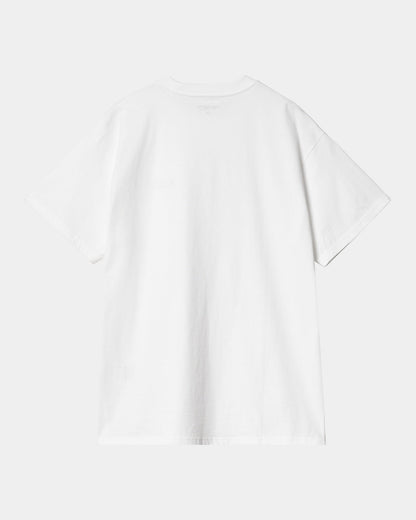 Script Embroidery T-Shirt | White