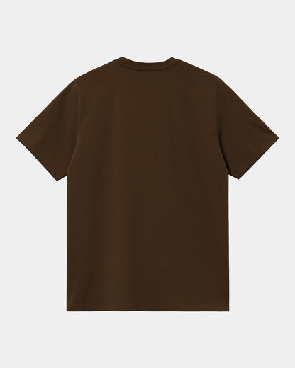 Script Embroidery T-Shirt | Liberica / Air Sky