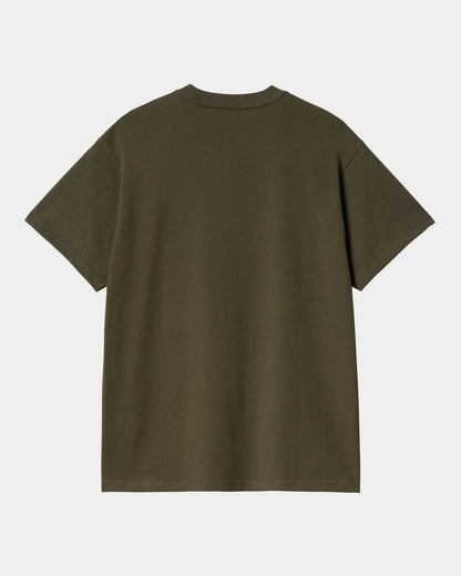 Script Embroidery T-Shirt | Turtle / Air Pink