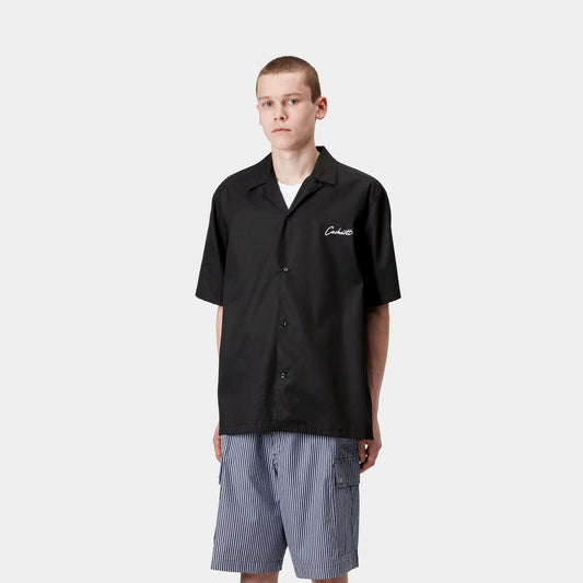 Delray Shirt | Black / White