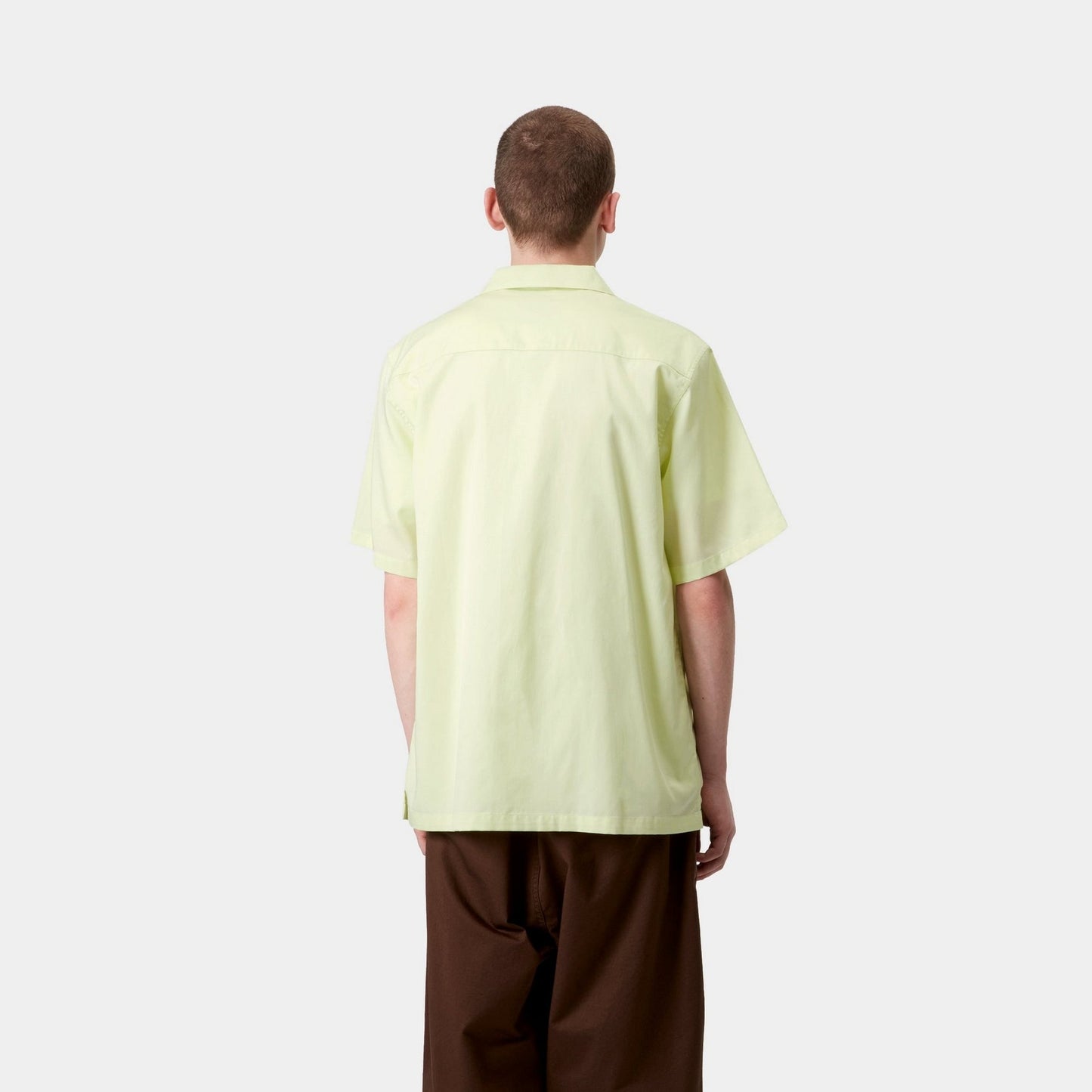 Delray Shirt | Air Green / White