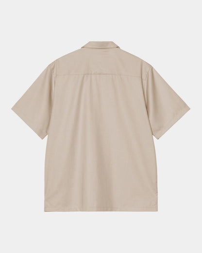 Delray Shirt | Fleur de Sel / White