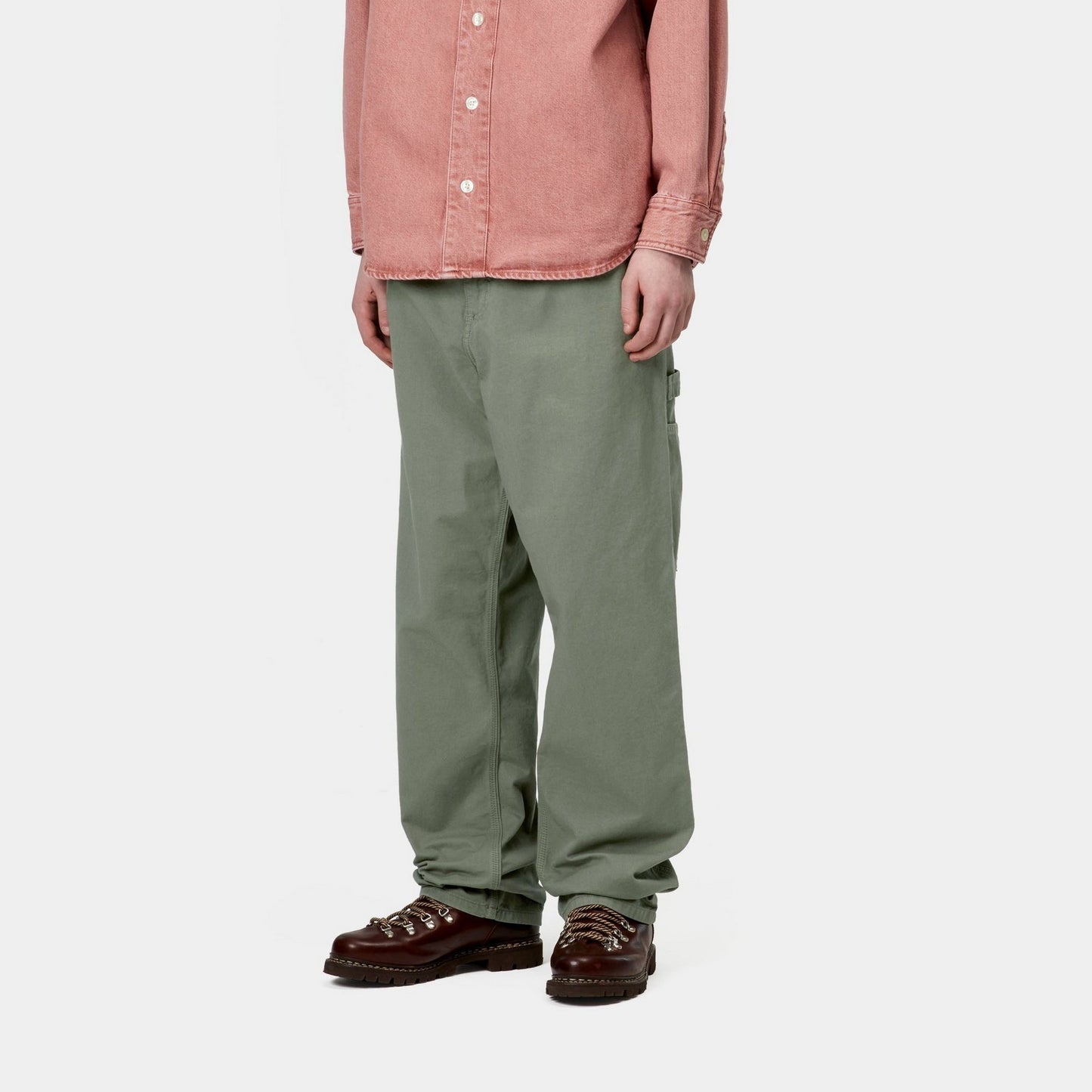 Single Knee Pant - Drill | Park (garment dyed)