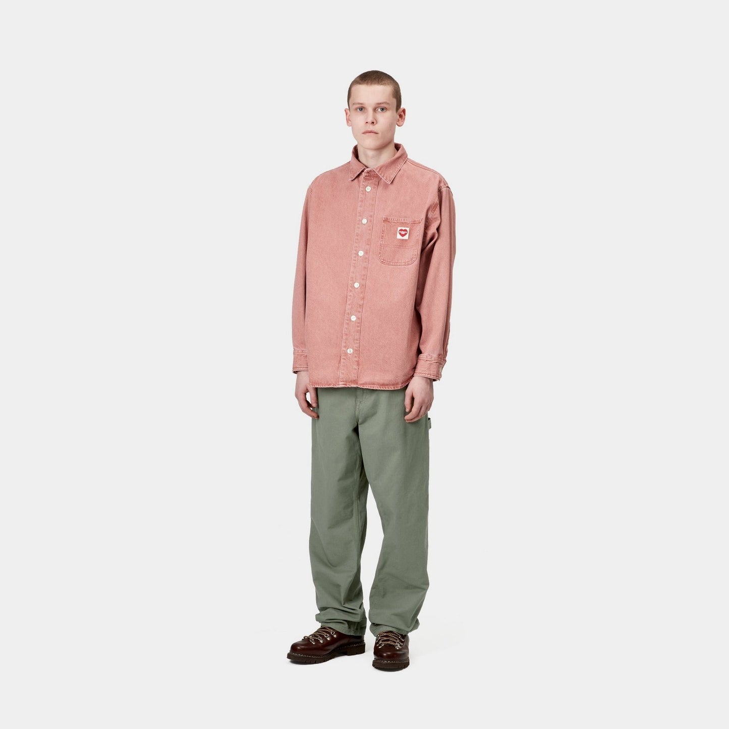 Single Knee Pant - Drill | Park (garment dyed)