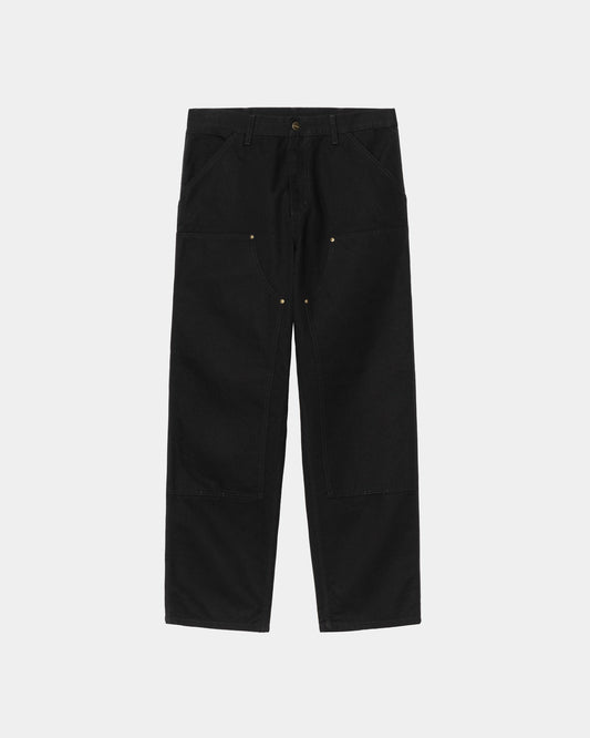 Double Knee Pant | Black (rinsed)