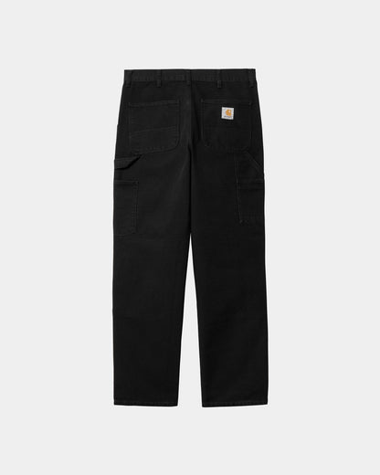 Double Knee Pant | Black (aged canvas)