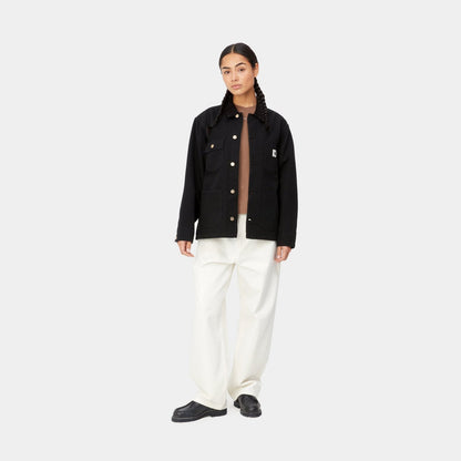 Women's OG Michigan Coat (Spring) | Black (rinsed)