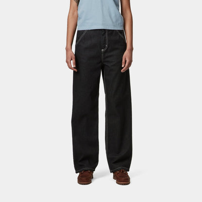 Women's Simple Pant | Black (stone washed)