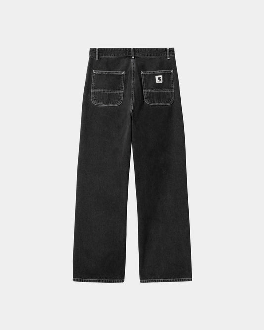 Women's Simple Pant | Black (stone washed)