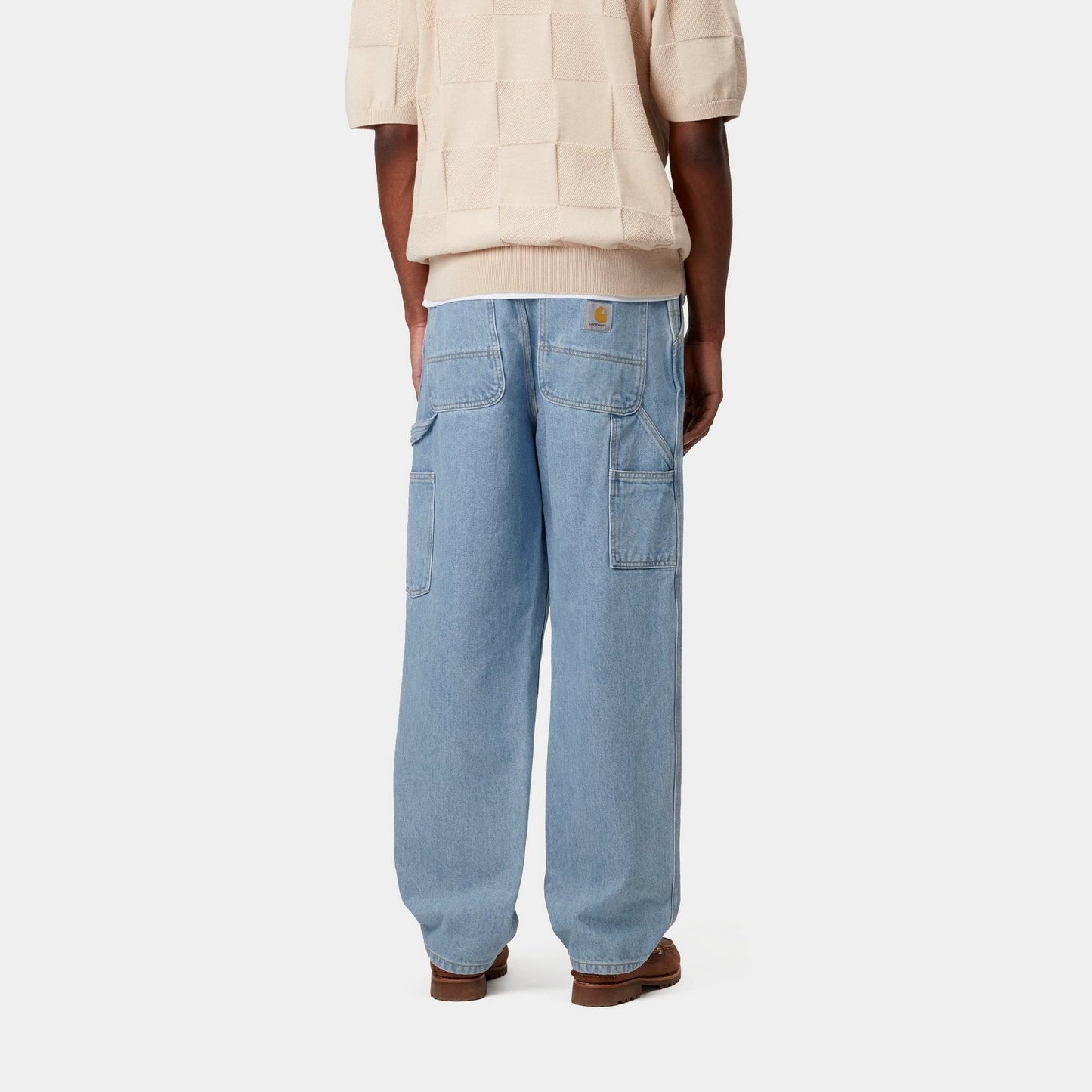 Single Knee Pant - Denim | Blue (stone bleached)