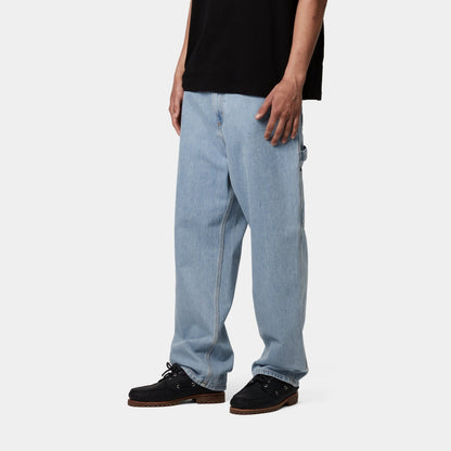 Single Knee Pant - Denim | Blue (heavy stone bleached)