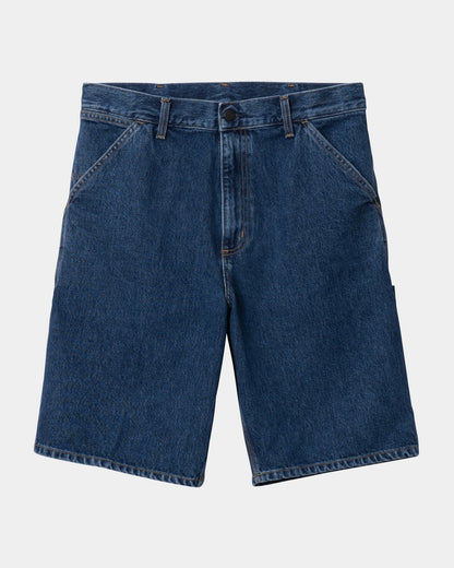 Single Knee Short - Denim | Blue (stone washed)