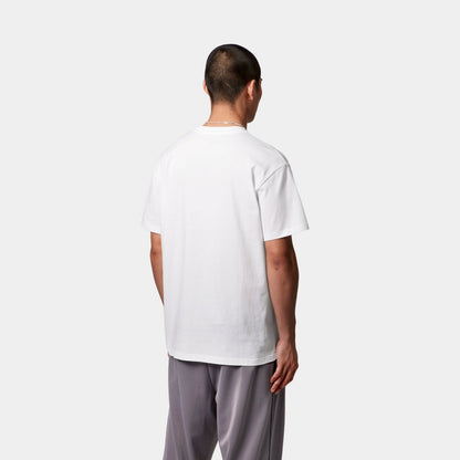 Pocket Heart T-Shirt | White / Red