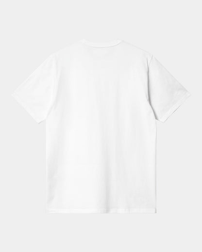 Pocket Heart T-Shirt | White / Red