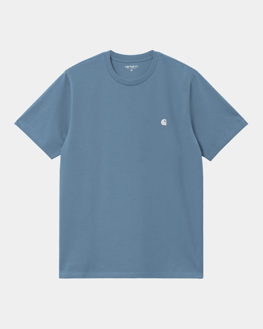 Madison T-Shirt | Icy Water / White