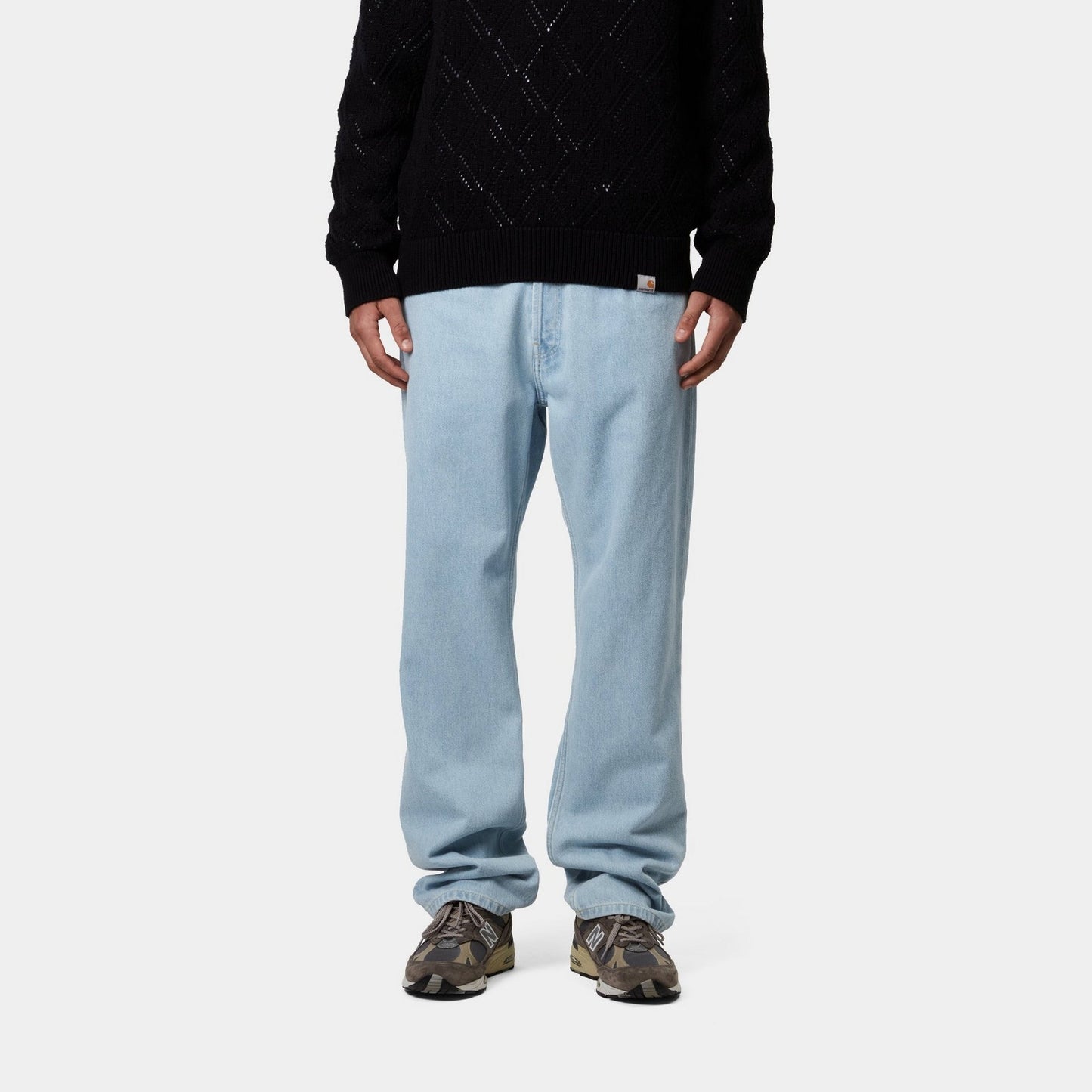 Nolan Pant | Blue (bleached)