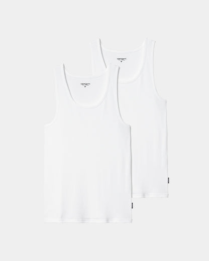 A-Shirt (2 Pack) | White + White