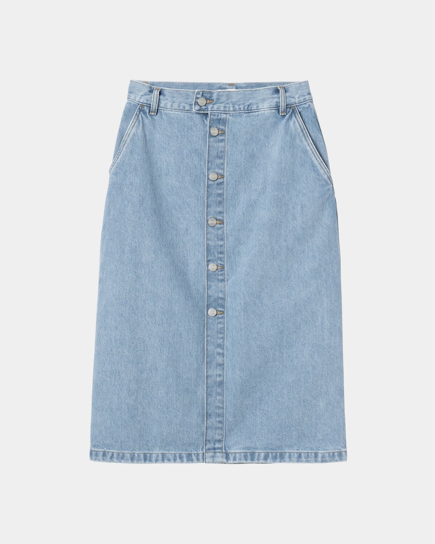 Colby Skirt | Blue (stone bleached)