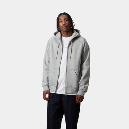 Hooded Chase Jacket | Grey Heather