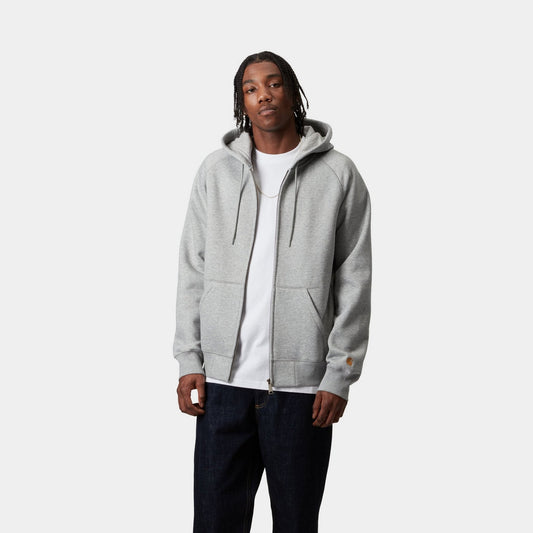 Hooded Chase Jacket | Grey Heather