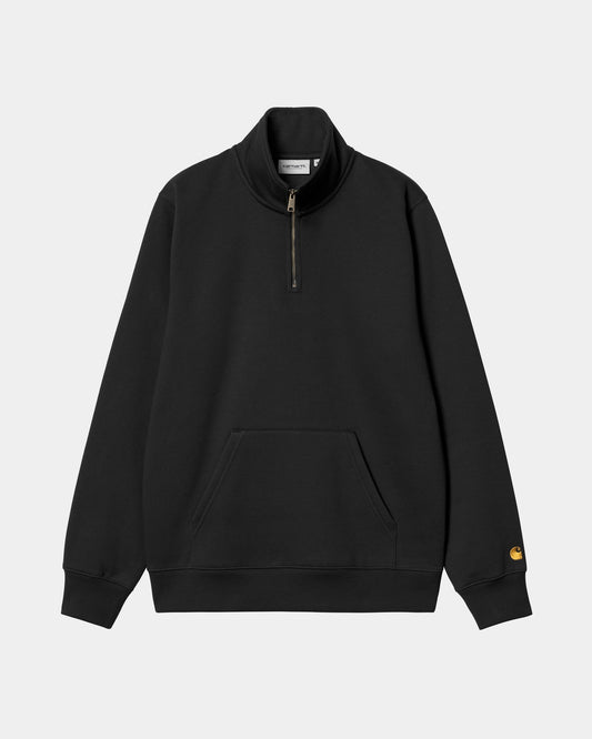 Chase Neck Zip Sweatshirt | Black