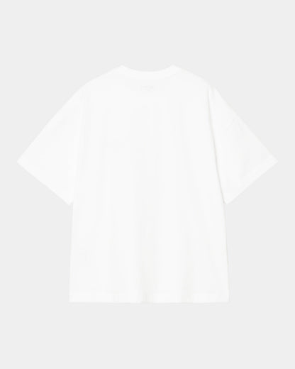 Signature Script T-Shirt | White / Black