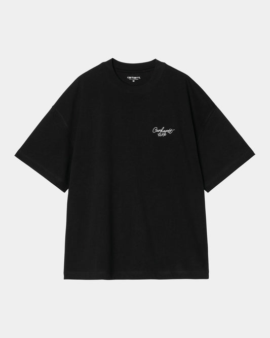 Signature Script T-Shirt | Black / White