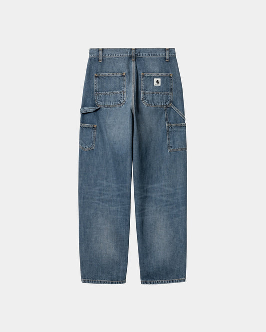 Women's Brandon Single Knee Pant | Blue (dark used wash)