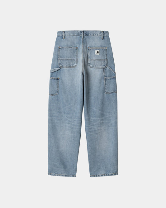 Women's Brandon Single Knee Pant | Blue (burst washed)