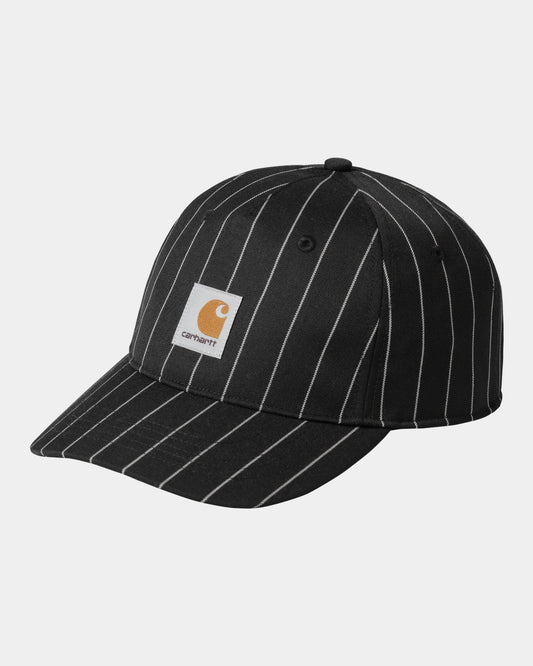 Seaton Cap | Black / Wax Seaton Stripe