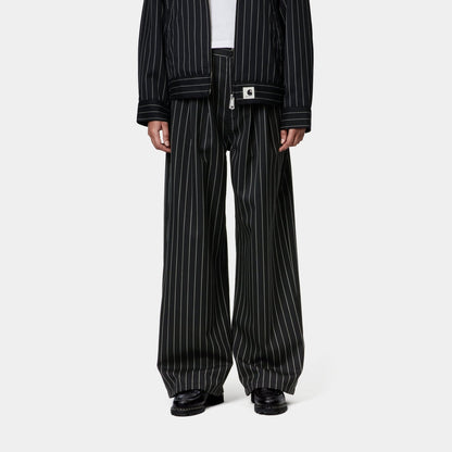 Women's Seaton Stripe Pant | Black / Wax