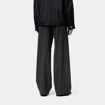 Women's Seaton Stripe Pant | Black / Wax