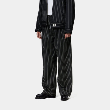 Women's Seaton Stripe Pant | Black / Wax